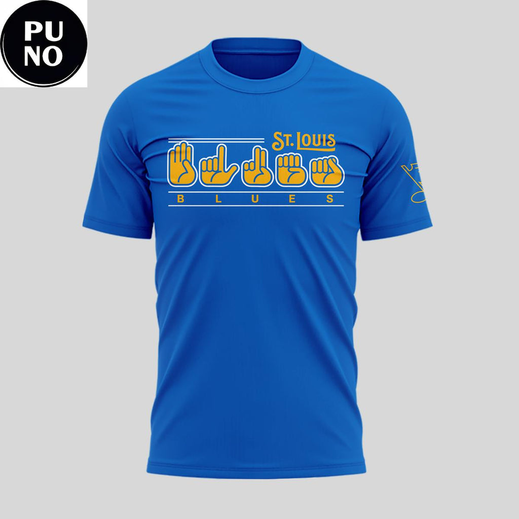 St. Louis Blues ASL Awareness Night 2026 Shirt