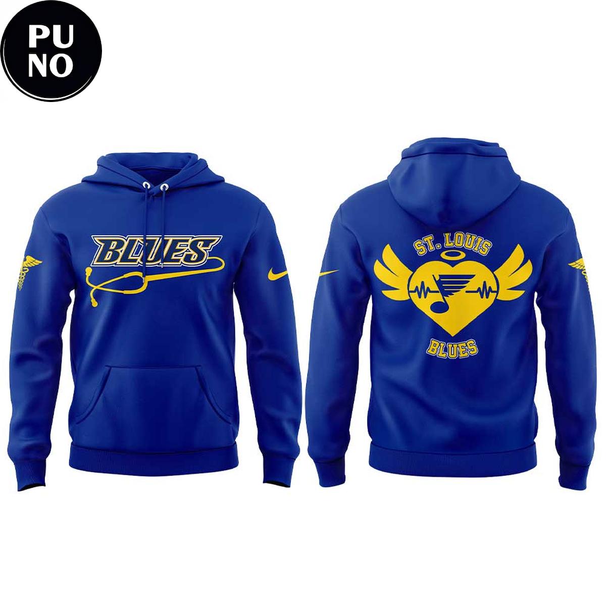 St. Louis Blues Healthcare Appreciation Night 2026 Hoodie T-Shirt