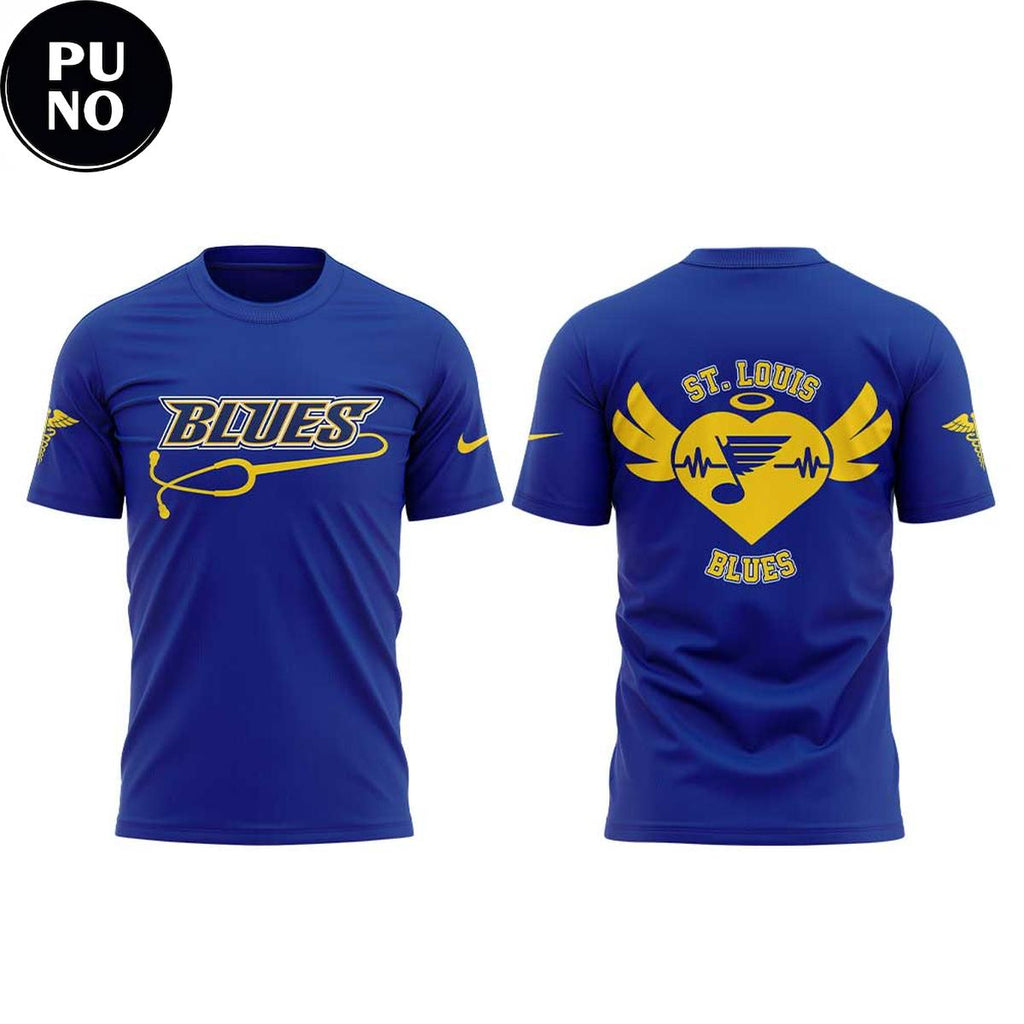 St. Louis Blues Healthcare Appreciation Night 2026 Hoodie T-Shirt