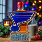 St. Louis Blues Let’s Go Blues Whiskey Bottle