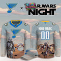 St Louis Blues Star Wars Night 2026 Limited Personalized Hockey Jersey