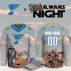 St Louis Blues Star Wars Night 2026 Limited Personalized Hockey Jersey