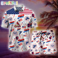 St. Louis Candinals 4th Of July Hawaiian Shirt, St. Louis Sport Happy Independence Day Beach Short, St. Louis Candinals Hawaiian Set