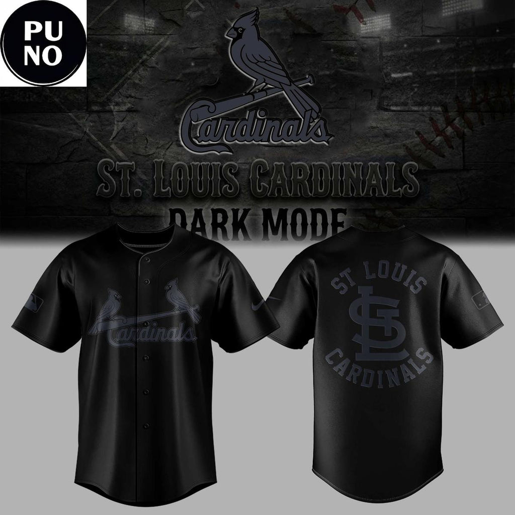St. Louis Cardinals Dark Mode 2026 Baseball Jersey