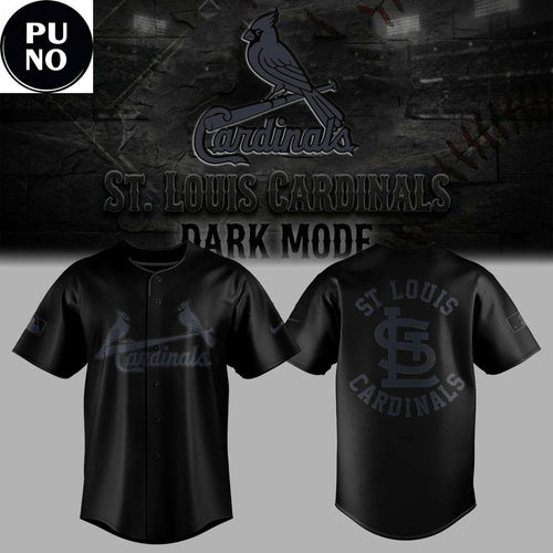 St. Louis Cardinals Dark Mode 2026 Baseball Jersey
