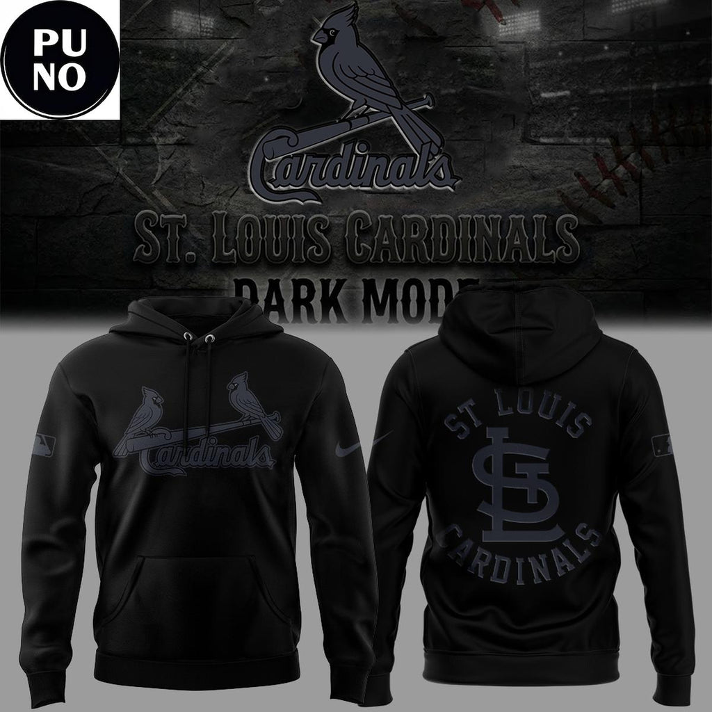St. Louis Cardinals Dark Mode 2026 Hoodie