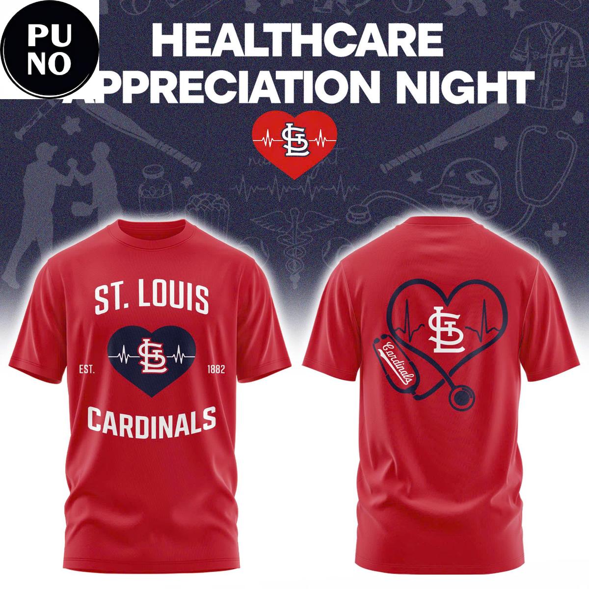 St. Louis Cardinals Healthcare Appreciation Night 2026 Hoodie Shirt