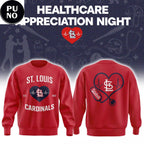 St. Louis Cardinals Healthcare Appreciation Night 2026 Hoodie Shirt