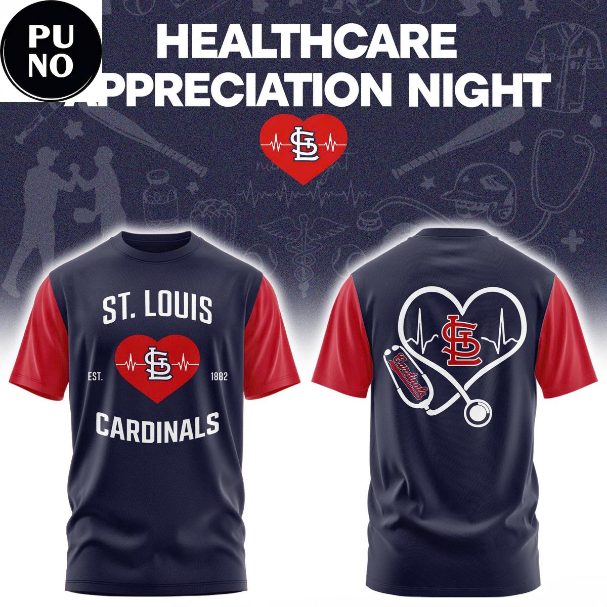 St. Louis Cardinals Healthcare Appreciation Night 2026 Hoodie Shirt
