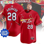 St. Louis Cardinals Red 2024 City Connect Jersey Shirt