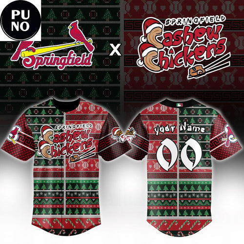 St. Louis Cardinals x Christmas In July 2026 Personalized Baseball Jersey
