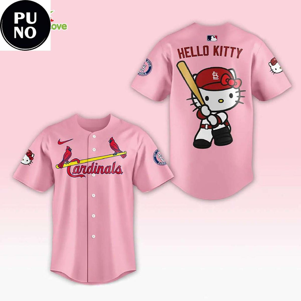 St. Louis Cardinals x Hello Kitty Night 2026 Baseball Jersey