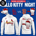 St. Louis Cardinals x Hello Kitty Night 2026 Hoodie T-Shirt