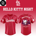 St. Louis Cardinals x Hello Kitty Night Game 2026 Red Baseball Jersey