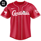 St. Louis Cardinals x Hello Kitty Night Game 2026 Red Baseball Jersey