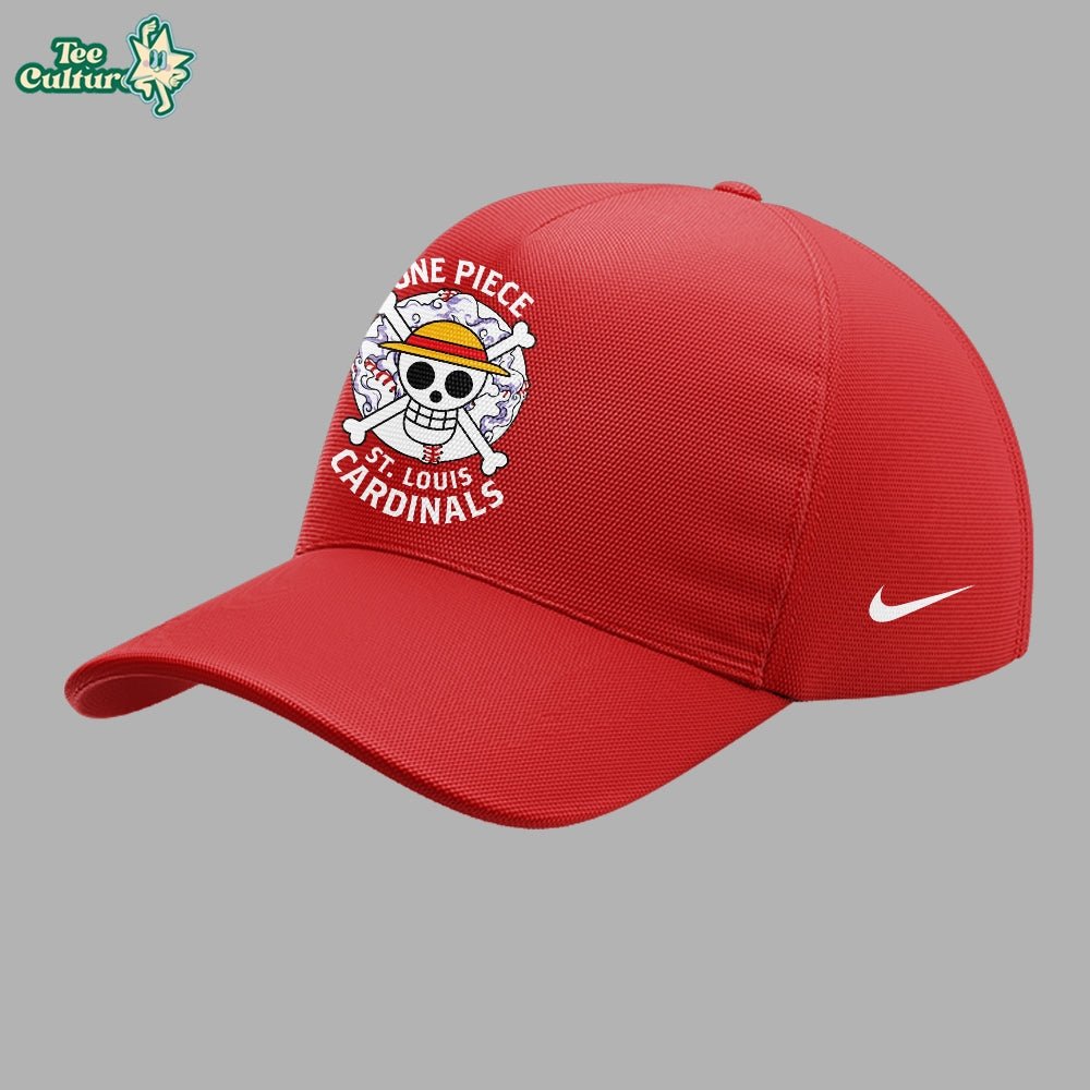 St. Louis Cardinals x One Piece Night Red Jersey - Anime x Baseball Limited Edition