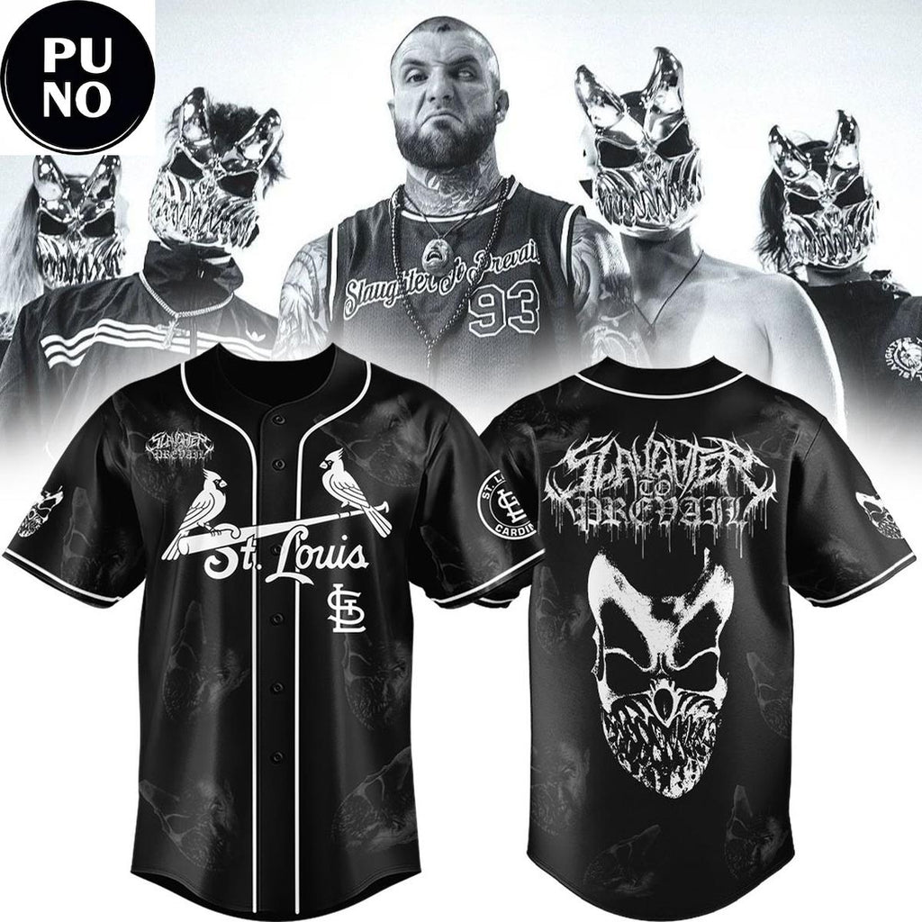 St. Louis Cardinals x Slaughter to Prevail 2026 Baseball Jersey