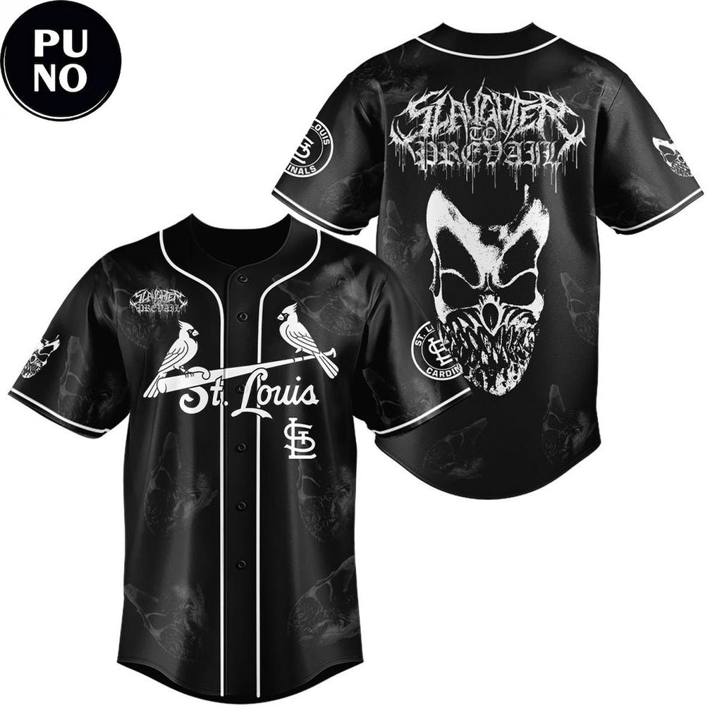St. Louis Cardinals x Slaughter to Prevail 2026 Baseball Jersey