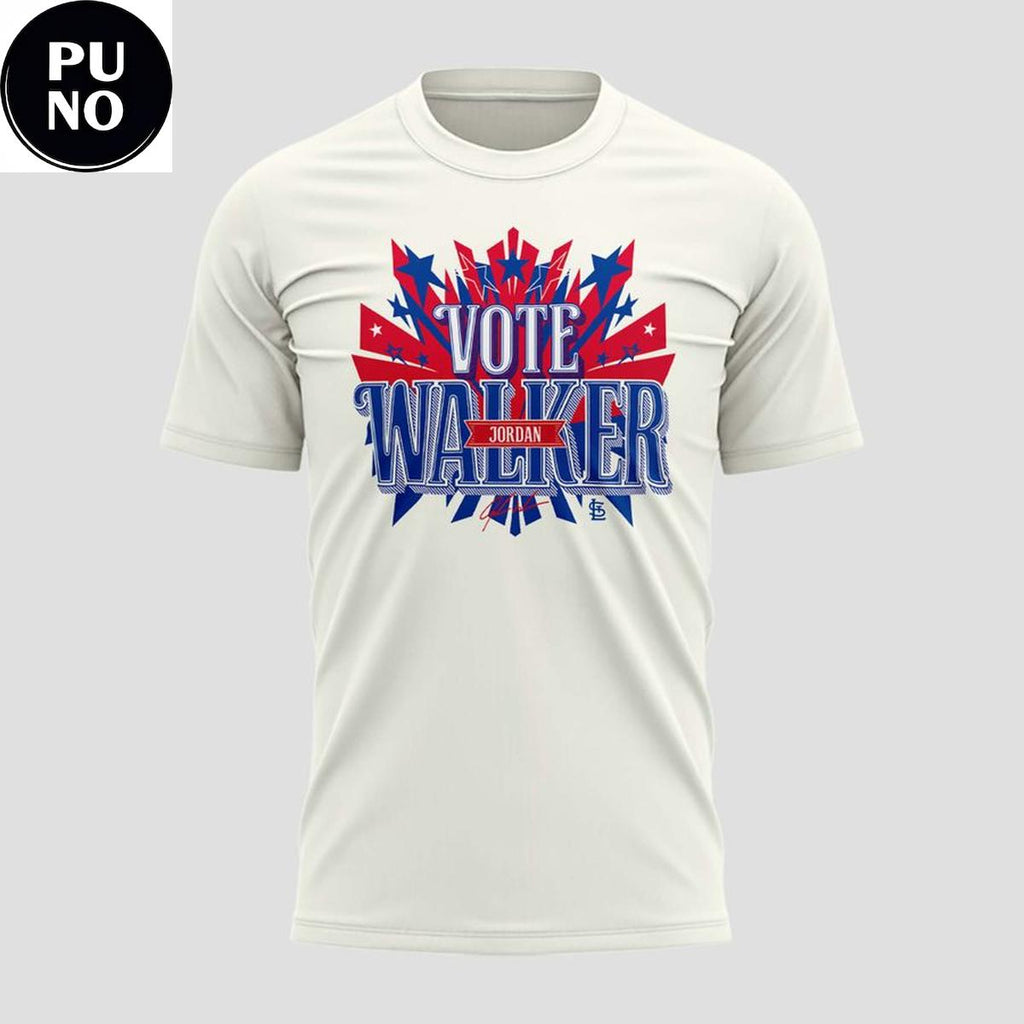 St. Louis Cardinals x Vote Jordan Walker 2026 T-Shirt