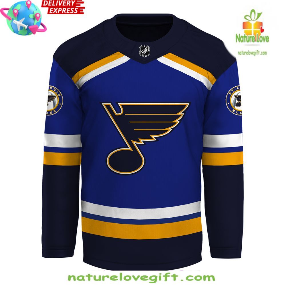 Hello Kitty St Louis Blues Plush Hockey Jersey