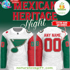 St Louis Blues 2026 Mexican Heritage Night Hockey Jersey
