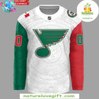 St Louis Blues 2026 Mexican Heritage Night Hockey Jersey