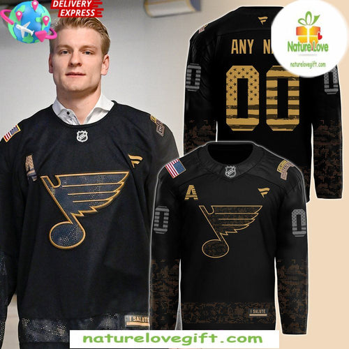 St Louis Blues Salute to Service Camo Hockey Jersey Fanatics
