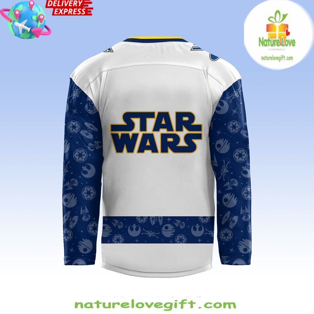 St Louis Blues Star Wars Night 2026 Hockey Jersey