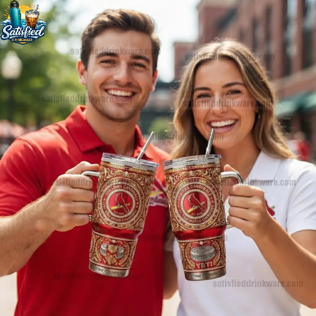 St.Louis Cardinals 40oz Heritage Collection With Handle Tumbler