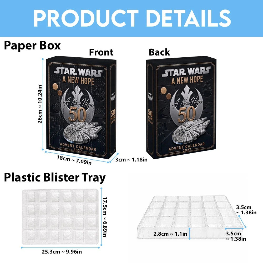 Star Wars 50th Anniversary Advent Calendar – TMTHU9970