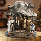 Star Wars 50th Anniversary Custom Shape Acrylic Plaque – TMTHU10211
