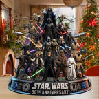 Star Wars 50th Anniversary Custom Shape Acrylic Plaque – TMTHU10213