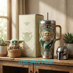 Star Wars Baby Yoda The Force is Cute YETI Tumbler