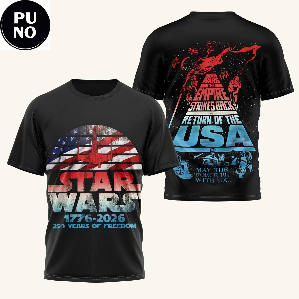 Star Wars Celebration 250 Years of Freedom 2026 Shirt