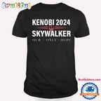 Star Wars Kenobi 2024 Skywalker Our Only Hope T Shirt, Star Wars Shirt