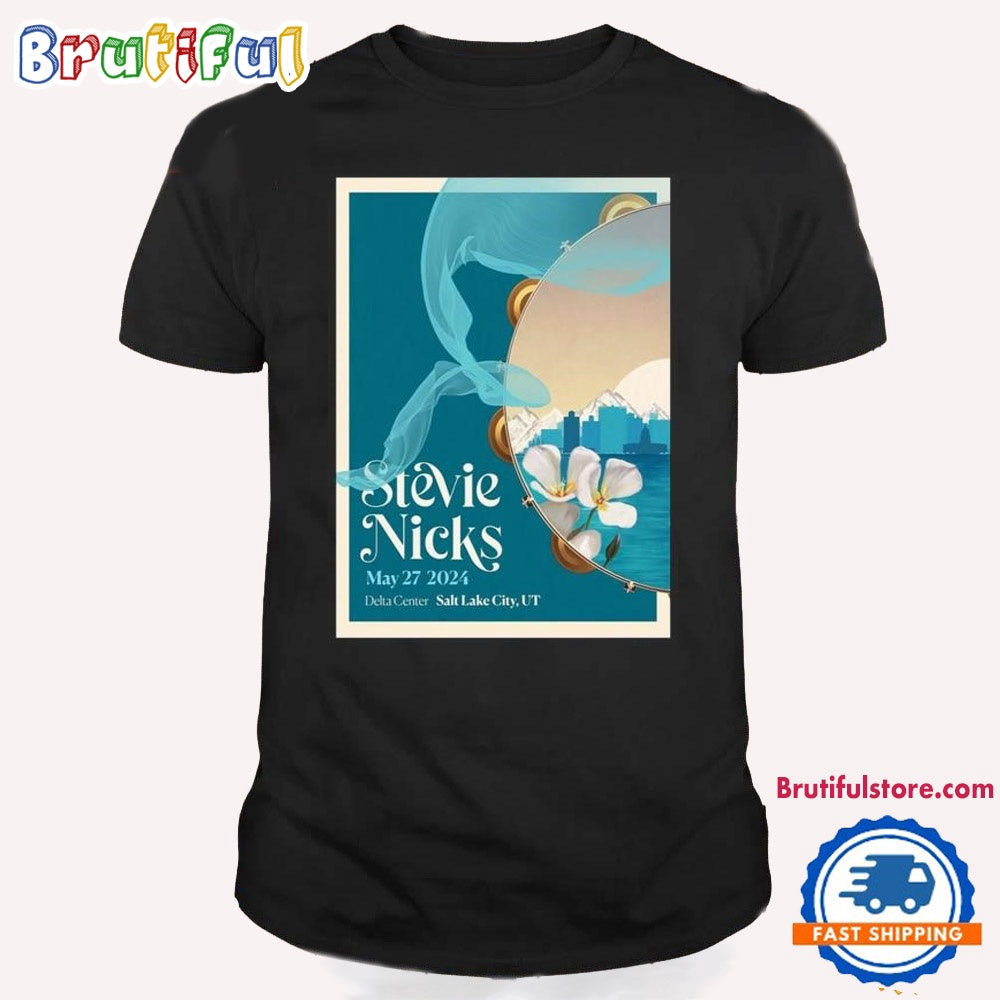 Stevie Nicks Tour 2024 Salt Lake City Ut T Shirt