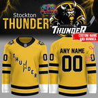 Stockton Thunder FPHL 2026 Custome Limited Edition Hockey Jersey