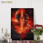 Stranger Things 5 Final Season Movies Fan Gift Wall Art Poster Canvas