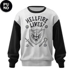 Stranger Things Hellfire Lives Ringer Unisex Hoodie Shirt