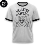 Stranger Things Hellfire Lives Ringer Unisex Hoodie Shirt