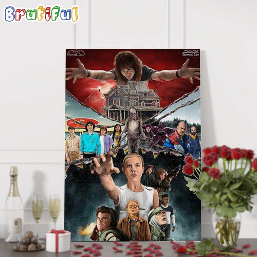 Stranger Things Season 5 New Fan Movies Wall Art Poster Canvas