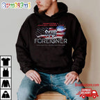 Styx And Foreigner Summer 2024 Tour T Shirt
