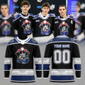 Sudbury Wolves Our 2025/26 Indigenous Hockey Jersey Custom Name, Number