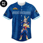 Sugar Land Space Cowboys x Anime Night 2026 All Might Personalized Baseball Jersey
