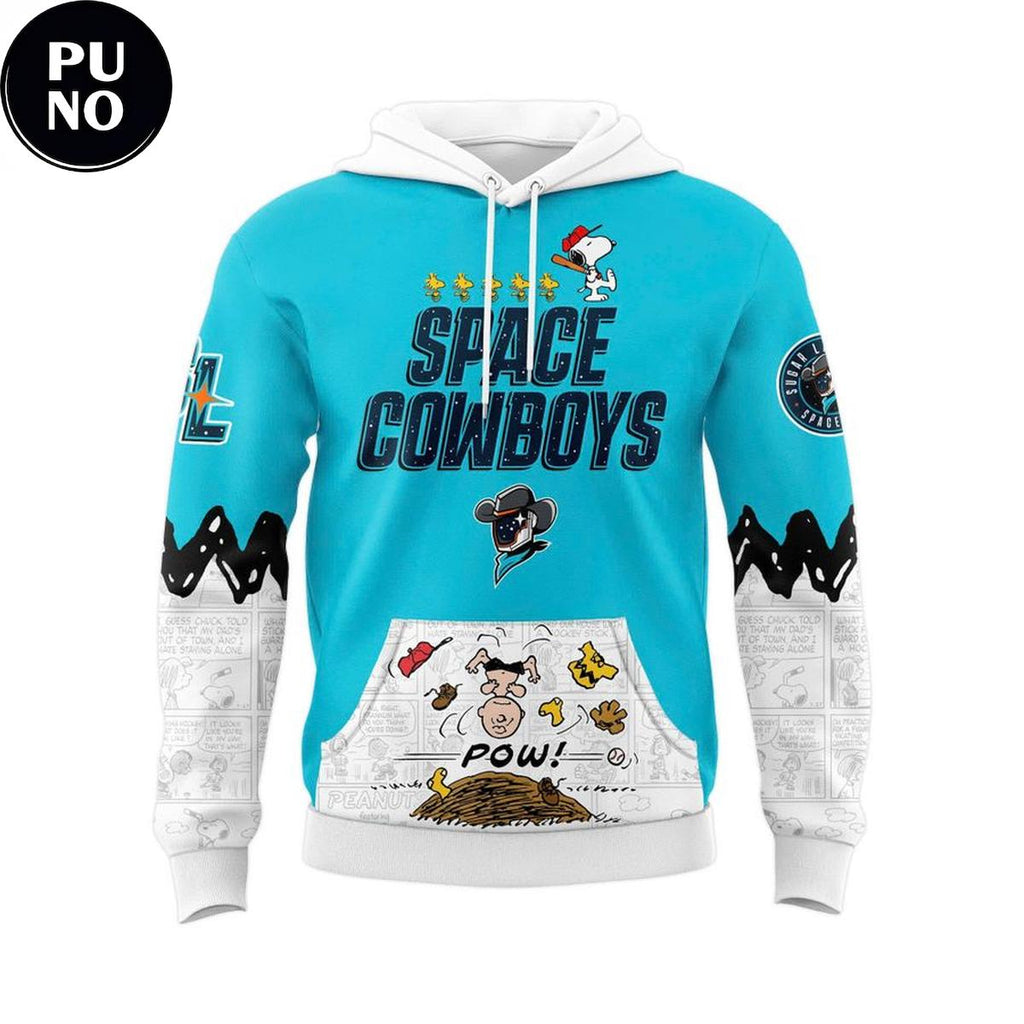 Sugar Land Space Cowboys x Peanuts Night 2026 Hoodie T-Shirt