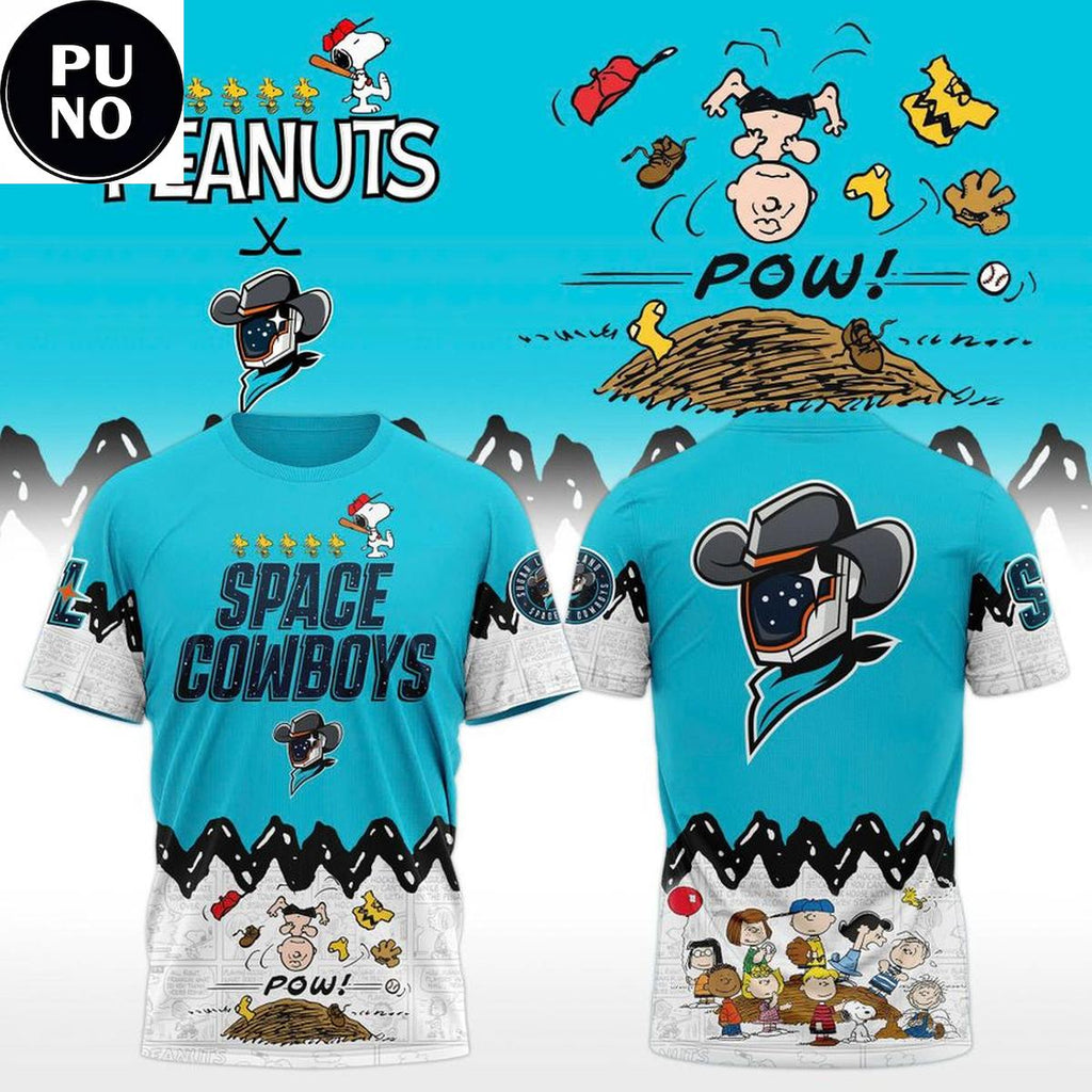 Sugar Land Space Cowboys x Peanuts Night 2026 Hoodie T-Shirt