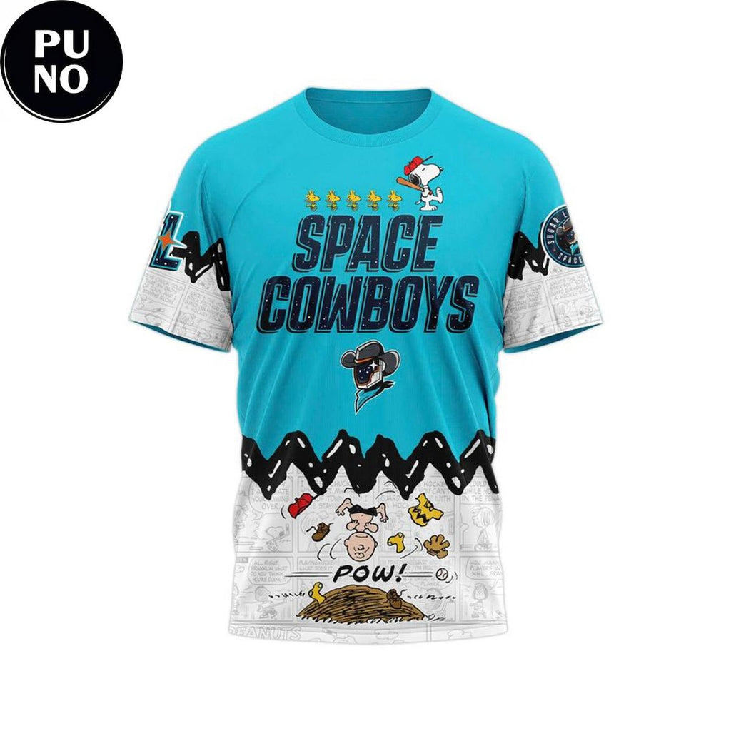 Sugar Land Space Cowboys x Peanuts Night 2026 Hoodie T-Shirt