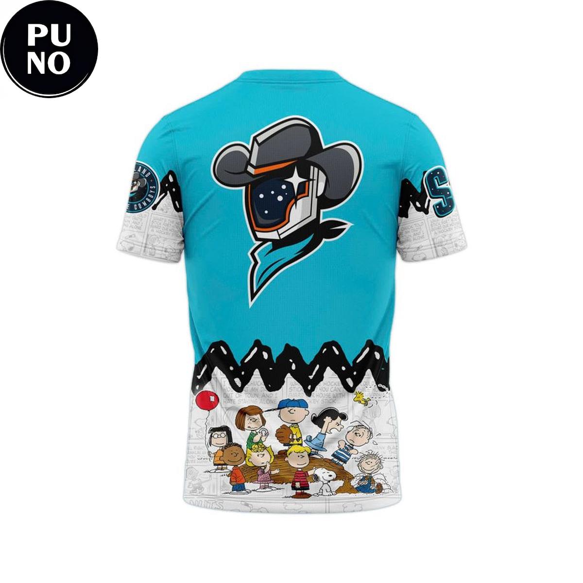 Sugar Land Space Cowboys x Peanuts Night 2026 Hoodie T-Shirt