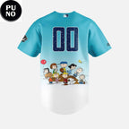 Sugar Land Space Cowboys x Peanuts Night 2026 Personalized Baseball Jersey