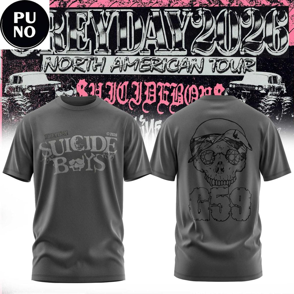 Suicideboys Greyday 2026 North American Tour Hoodie T-Shirt